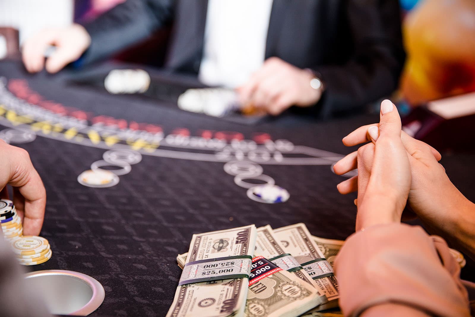 Impression von einem Casino-Event für Silvester